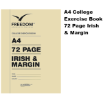 Freedom 72 pages A4 College Books I/M